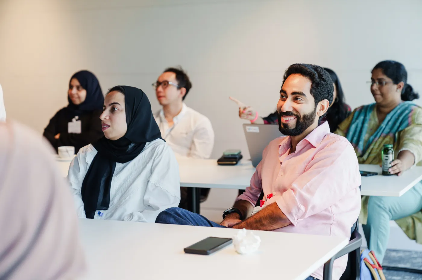 Picture of people in a classroom setting