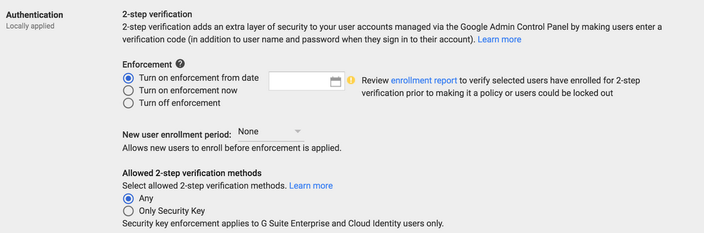 g suite security