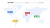 An infographic showing the distribution of funding: $10.9 million in North America, $10 million in Latin America, $12.2 million in Europe, the Middle East and Africa and $6.4 million in Asia Pacific.