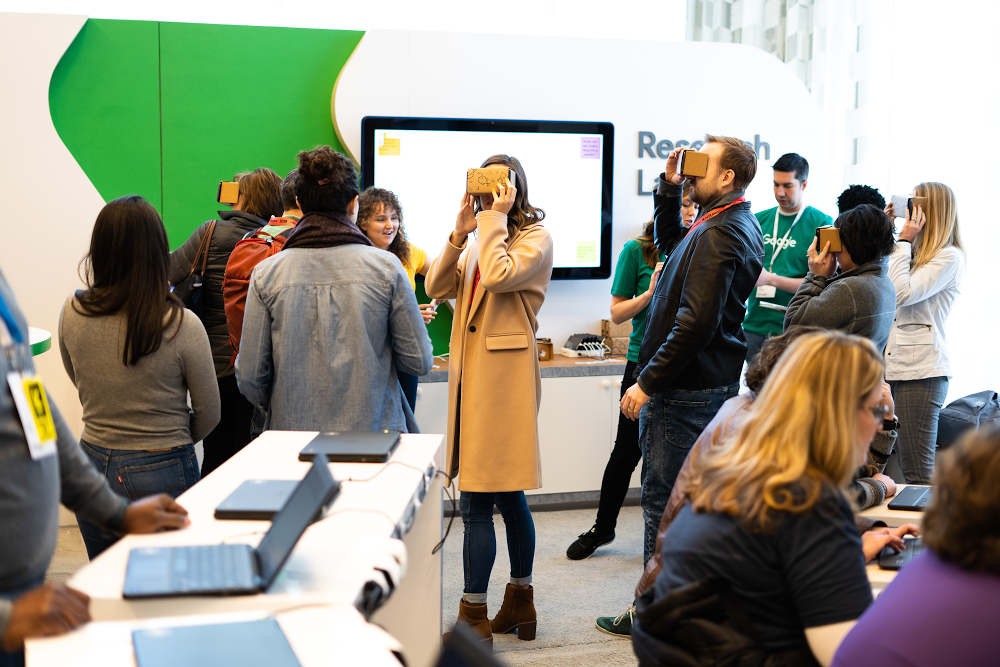 Google EDU demo at SXSW EDU