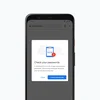 A dialog box with the headline "Check your passwords" is open on a mobile phone. The copy in the dialog box says "A data breach on a site or app exposed your password. Chrome recommends checking your saved passwords now." The box has an option to select "check passwords" or to close the box.