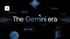 Logo of Gemini on black screen