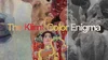 An image depicting Klimt's paintings in varying decrees of recolorization