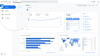 Static image of new workspaces in left navigation