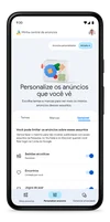 personalize os anuncios que ve