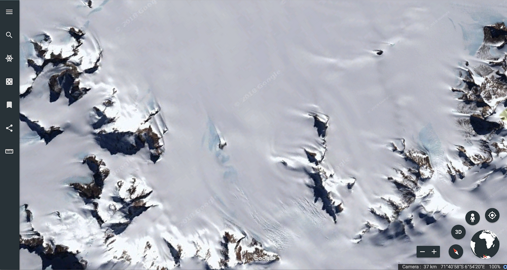 google earth antarctica