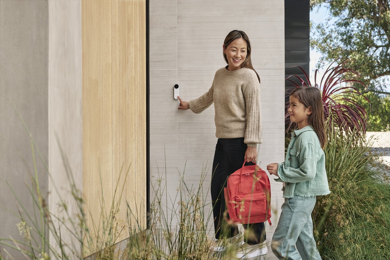 Keep an eye outside with the new wired Nest Doorbell