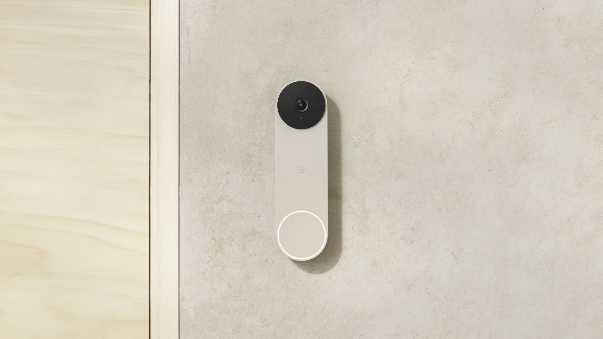 Nest Doorbell (battery) in Linen