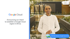 Image shows Director for Cloud in Africa, Niral Patel, next to a heading that announces Google's intent to establish its first Cloud region in Africa