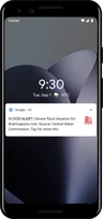 Google Flood alerts