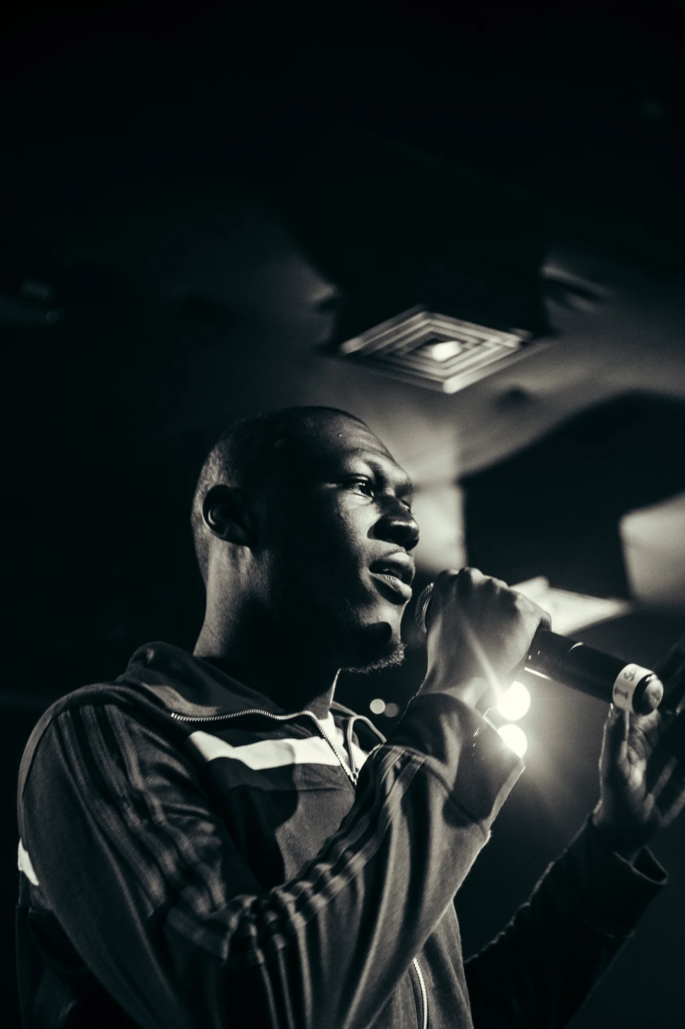 Photograph of Stormzy by Ashley Verse, TRENCH