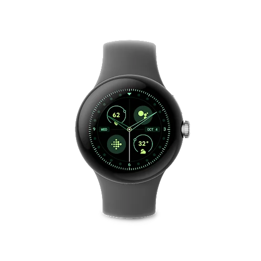 Pixel Watch di prima generazione con quadrante Adventure Analog.