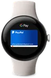 PayPal auf einer Pixel Watch 2