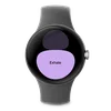 Relax アプリを表示する Pixel Watch のイメージ画像。