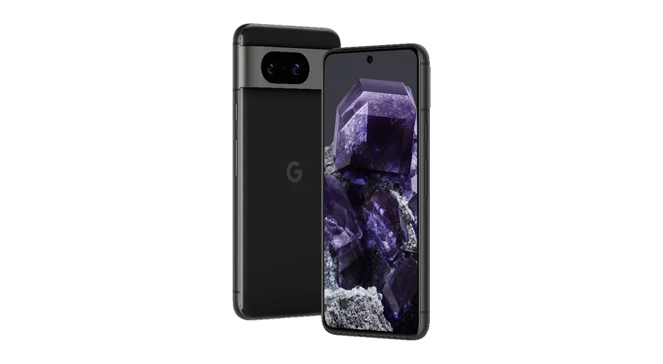 Google Pixel 8 Pro の「Obsidian」色バリエーションの画像。