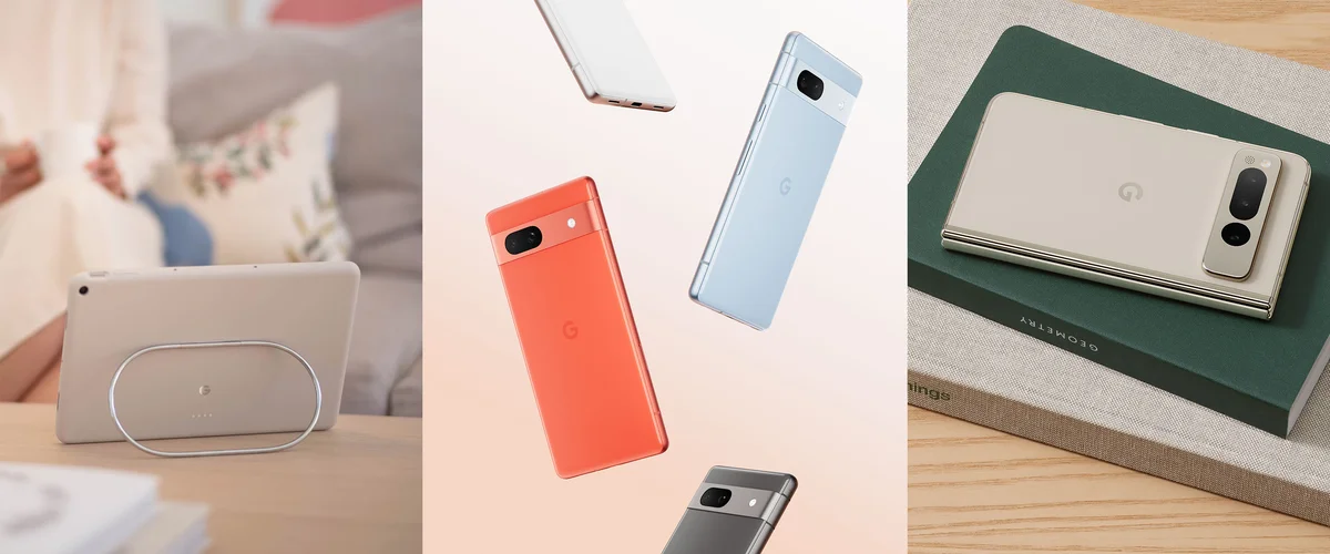 Google launches Pixel Fold, Tablet and 7a Android devices, Google