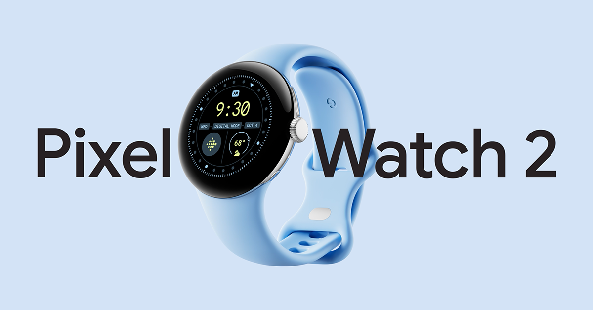 Google Pixel Watch 2 Bluetooth/Wi-Fiモデル Polished Silver アルミケース Porcelain  アクティブ バンド メーカー保証なし：ニューライフ - スマートウォッチ本体