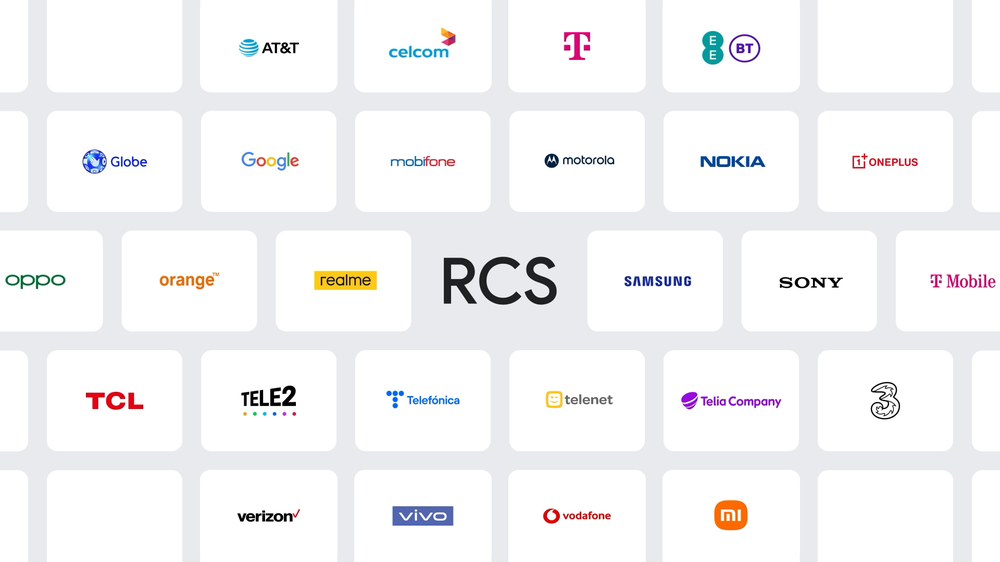 Collage image of companies supporting RCS.