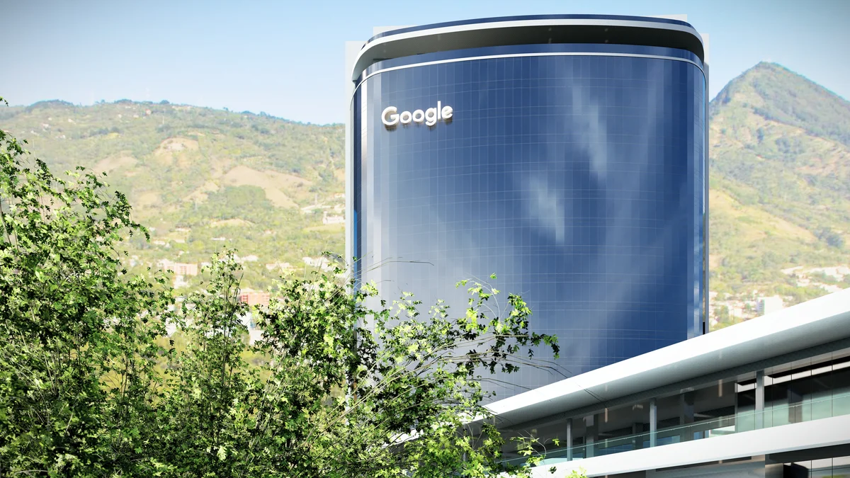 Foto del edificio en donde se encuentran las oficinas de Google en el Salvador.