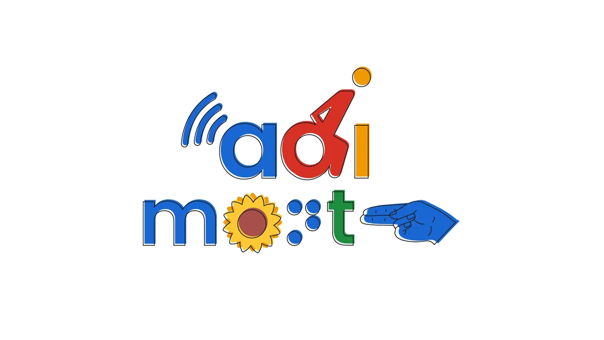 Accessibility & Disability Inclusion Month’s 2023 logo featuring various accessibility-related imagery to spell the words “ADI Month”, including sign language, braille, a wheelchair, speech waves, and a sunflower representing invisible disabilities.