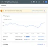 image showing Search Console Insights entry point