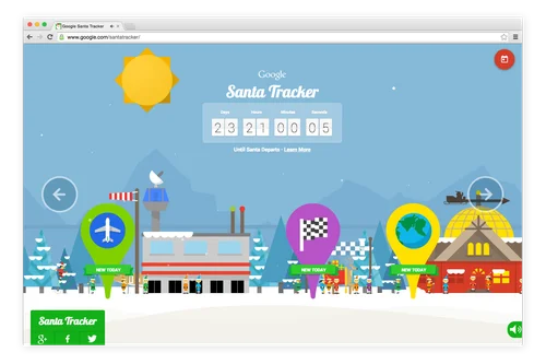 Santa Tracker 2015: prepare-se para o Natal com mini games da