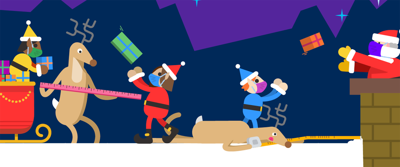 今年はマスクをつけたサンタさんがやってくる！Google と一緒に