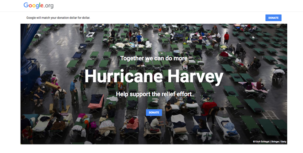 Harvey Matching Campaign