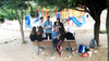 Googlers and Edraak staff at a park in Amman, Jordan