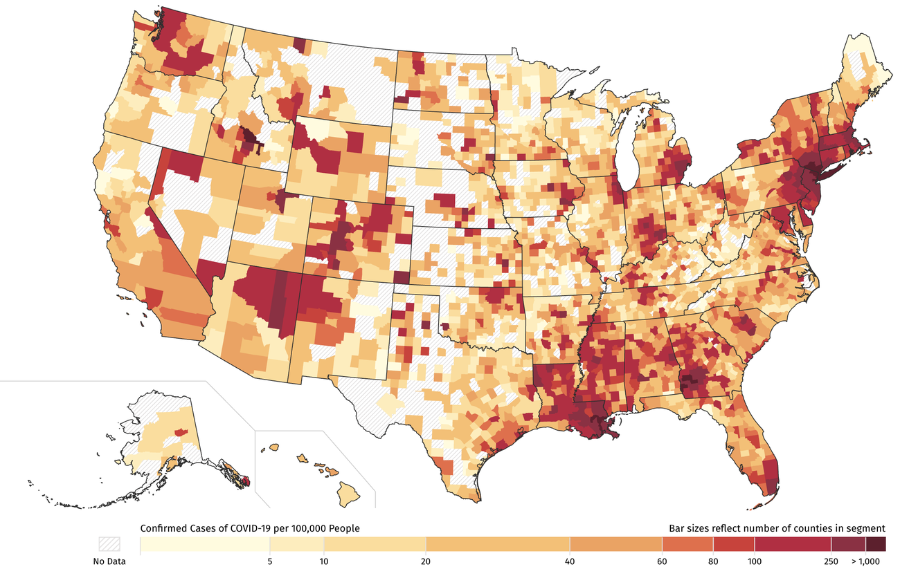 How local journalists can map coronavirus cases