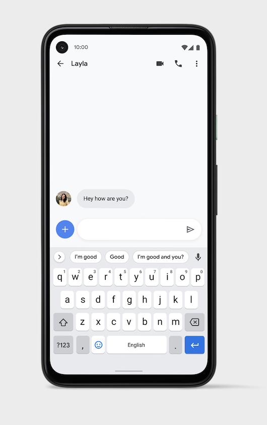 Pixel Smart Reply Gboard