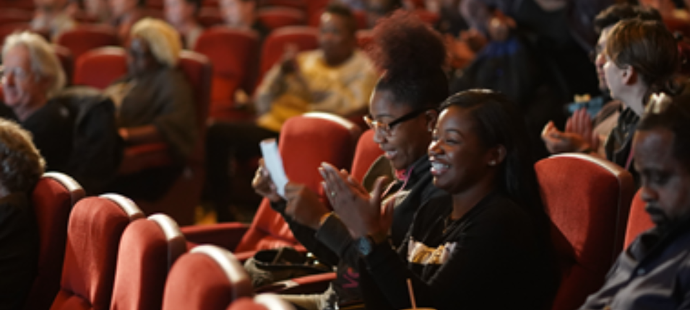 Young people and educators at a DocsScale event in Oakland