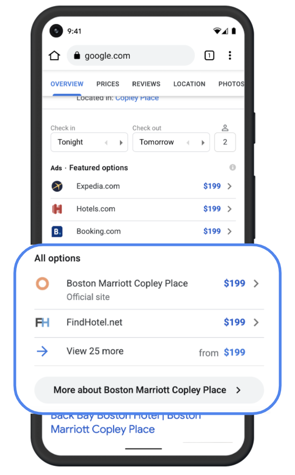 Drive more bookings on Google for free