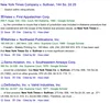 A screenshot of the “Cited by” page for U.S. Supreme Court case New York Times Company v. Sullivan. The Cited by page shows four different cases; two of them have three bars filled in, indicating they rely heavily on New York Times Company v. Sullivan; the other two cases only have one bar filled in, indicating less reliance on New York Times Company v. Sullivan.