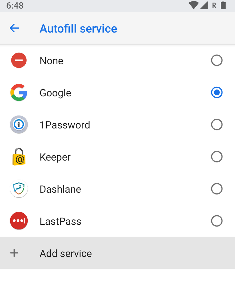 Use your favorite password manager with Android Oreo