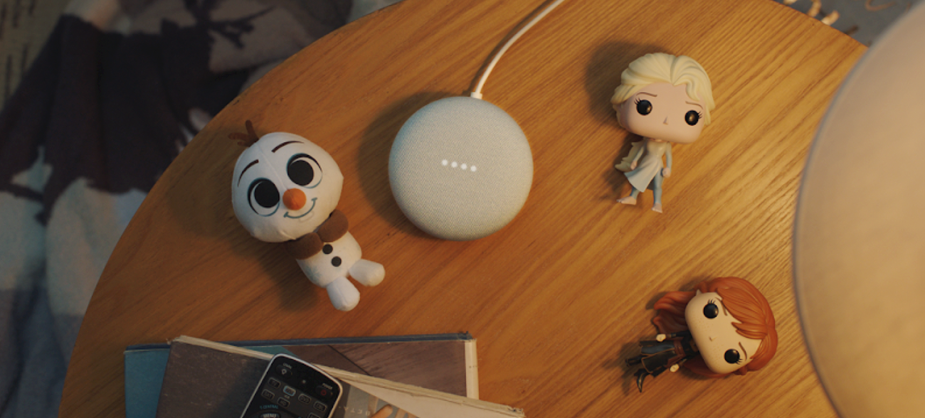 Nest Mini is here: listen to stories from Disney's “Frozen 2”