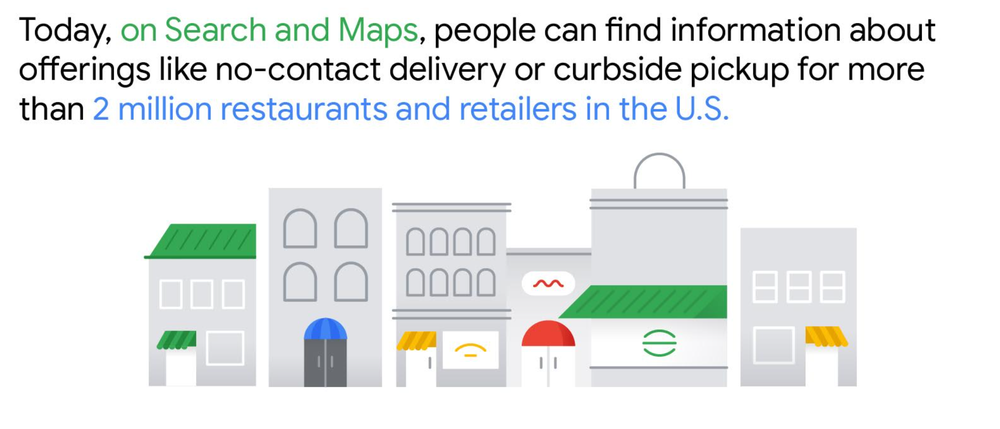 Using Search and Maps, you can find information about businesses.