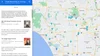 Screenshot of Ashley’s Google Maps list for youth resources in L.A.