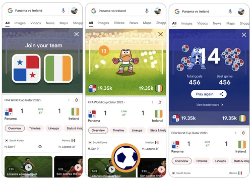 Copa 2022: como jogar game do Google e competir com torcedores ao vivo