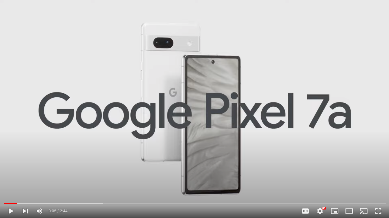 Google Pixel 7a, Mobile