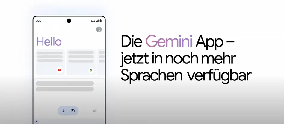 Gemini App Germany Header