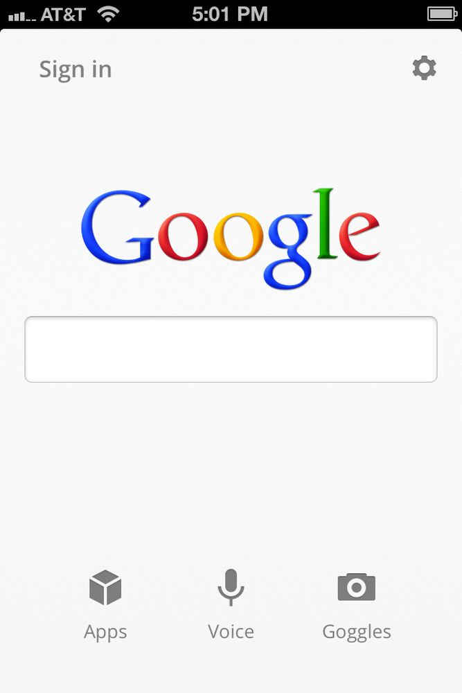 A Faster Simpler Google Search App For Iphone