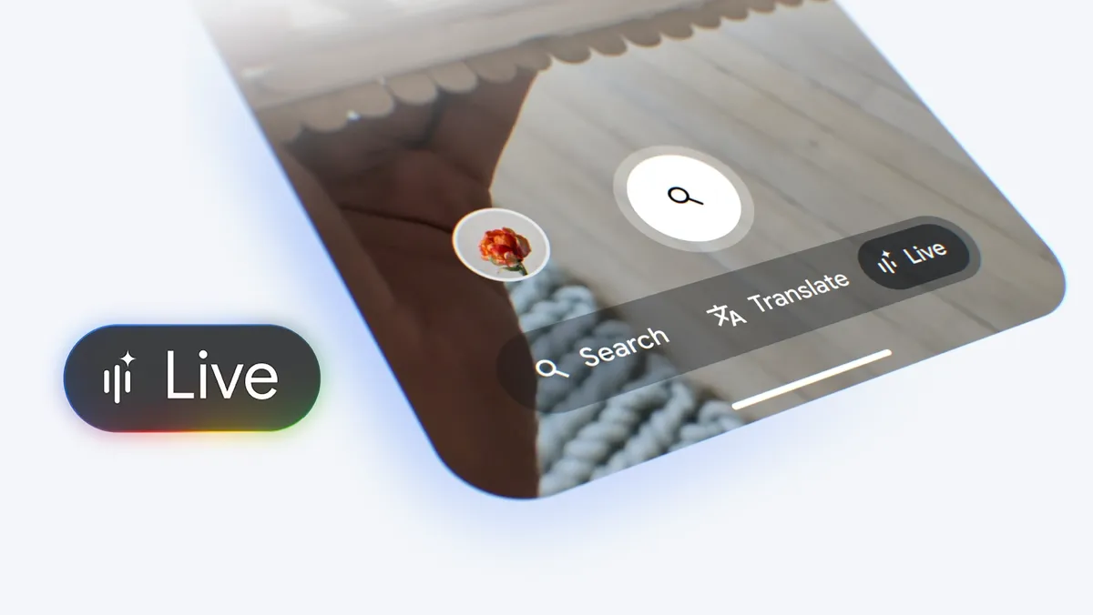 눈앞의 상황을 카메라로 비추고 실시간으로 대화하는 구글 '서치 라이브(Search Live)'를 소개합니다 섬네일