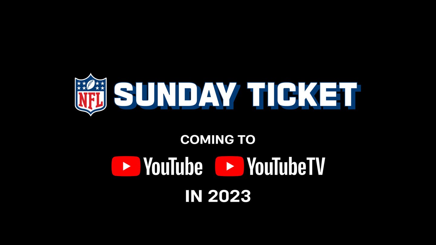 NFL Sunday Ticket on YouTube TV and YouTube Primetime Channels