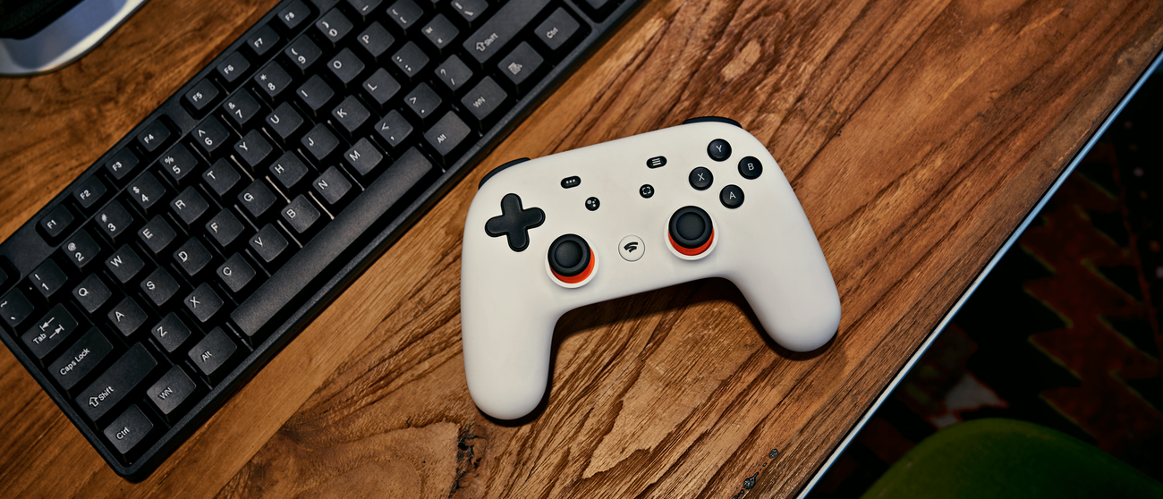 Stadia compatible avec les manettes sans fil sur le web