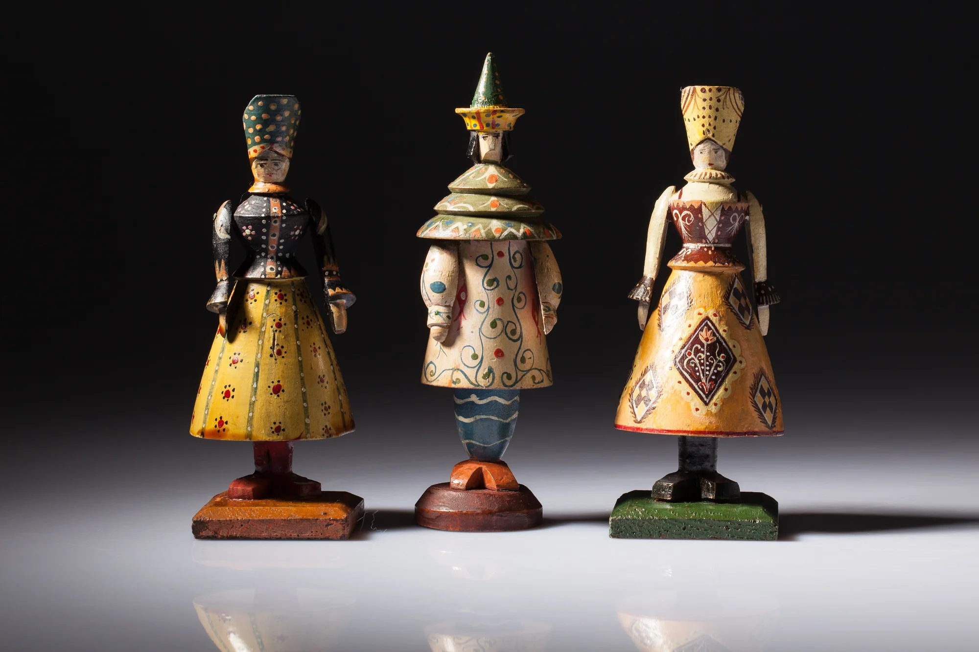 Collection of The Ethnographic Museum in Krakow - toys from Krakow Workshops, designed by one of the best-known Polish women artists of the interwar period, art deco representative - Zofia Stryjeńska.