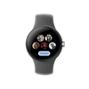 The Contact app shows the five favorite contacts on a Pixel Watch.