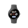 The Contact app shows the five favorite contacts on a Pixel Watch.