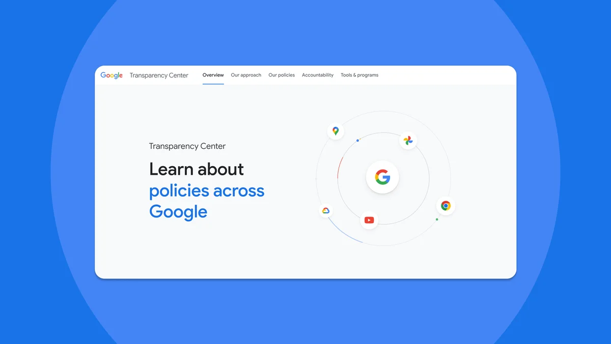 Google announces new Transparency Center for product policies