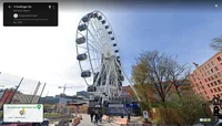 Street View Ansicht vom Riesenrad Umadum im neu entstandenem Werksviertel in München